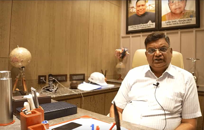 Mr. Aditya Kumar Garg, Gorja Steel, Ghaziabad